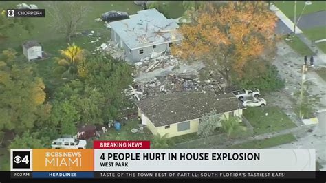 west park house explosion|Video shows moment house exploded in West Park。